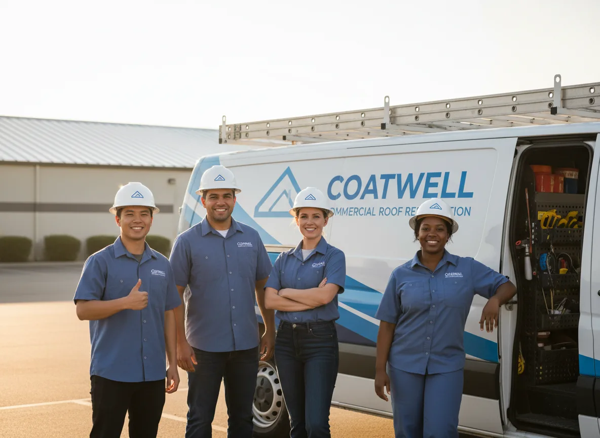Commercial roof coating company in King, NC